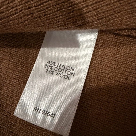 J. Jill Rich Brown Knit Cardigan - Picture 3 of 7